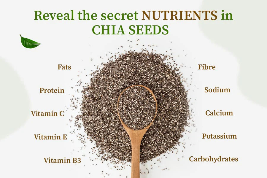 Pumpkin Chia & Sunflower Seeds -Excellent Source Of Nutrients