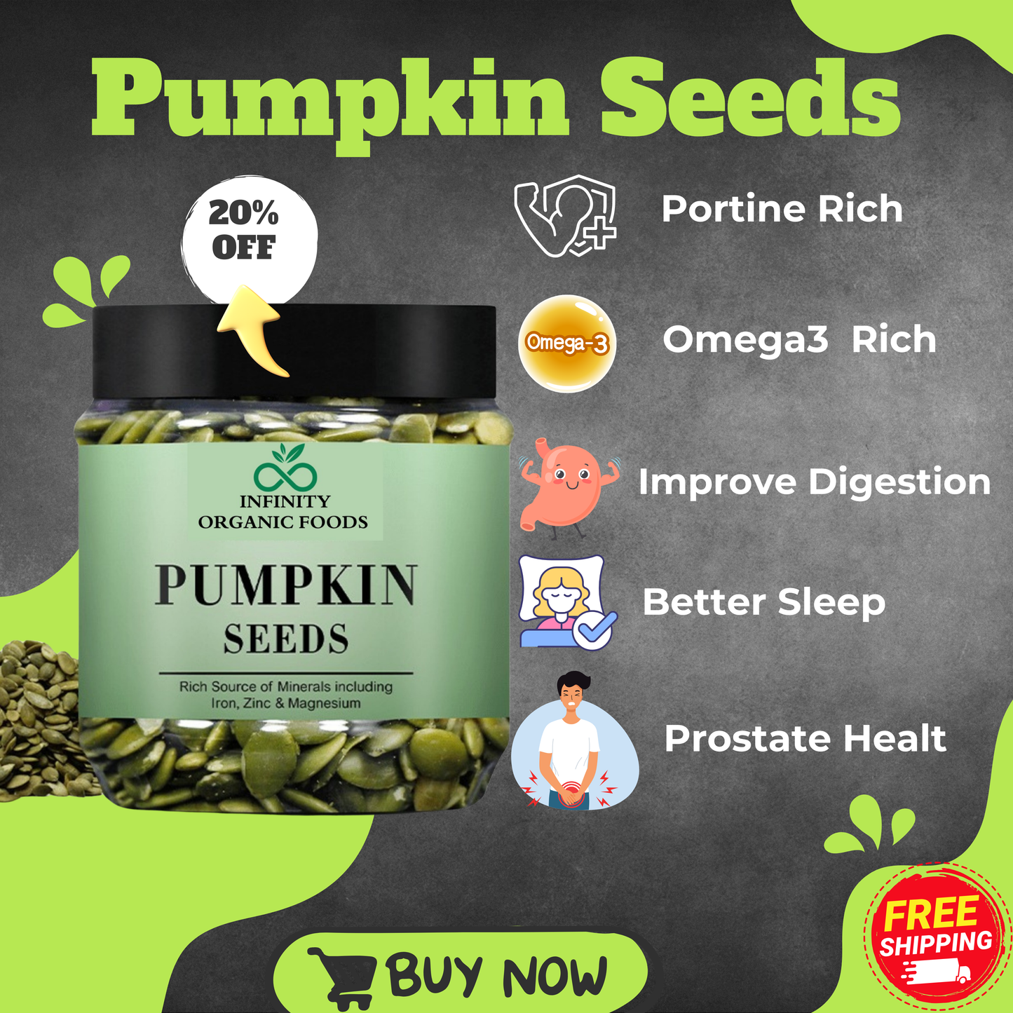 Organic Pumpkin Seeds