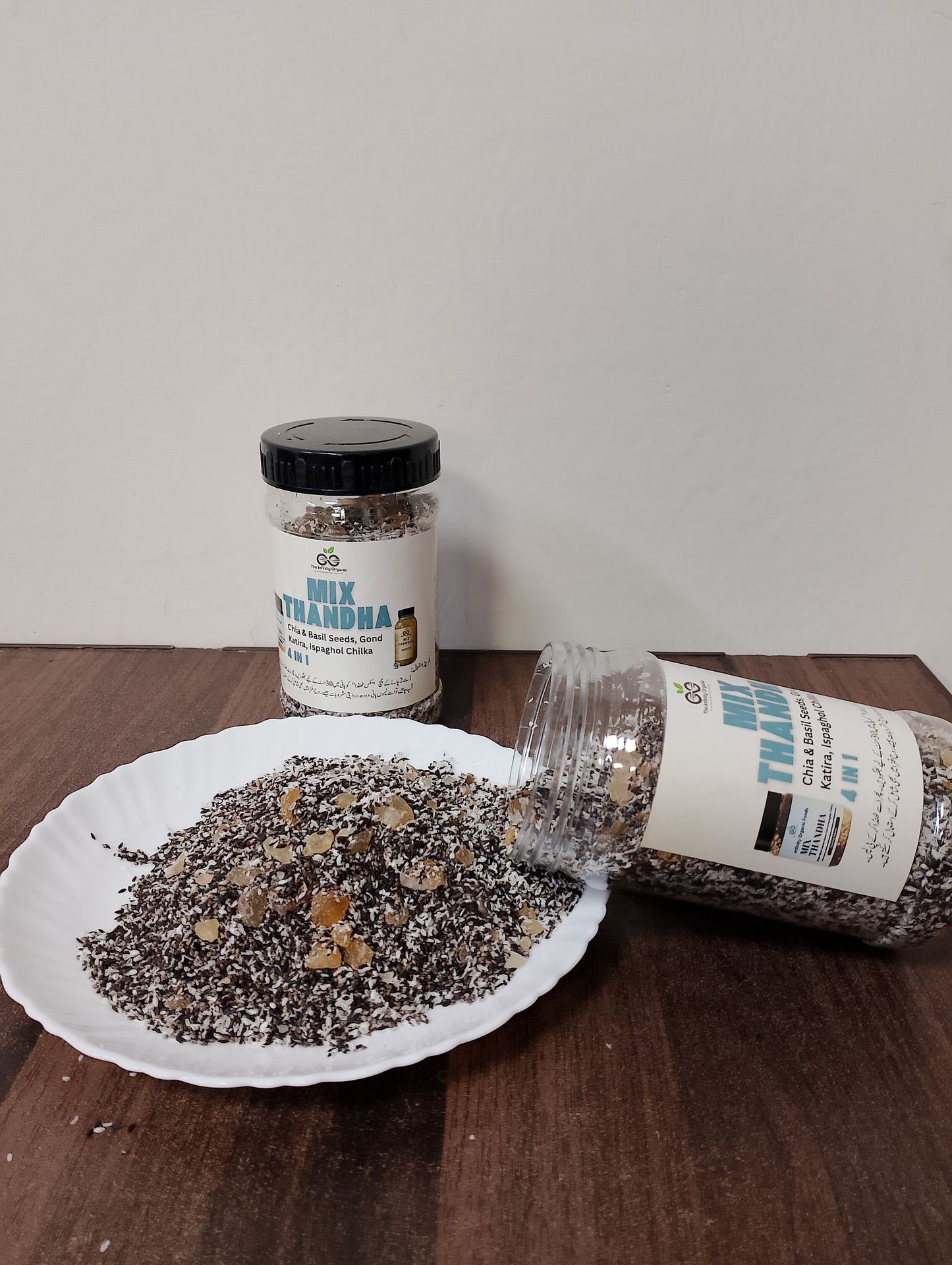 Mix Thandha (Tragacanth Gum + Chia Seeds + Basil Seeds + Ispaghol Chilka)