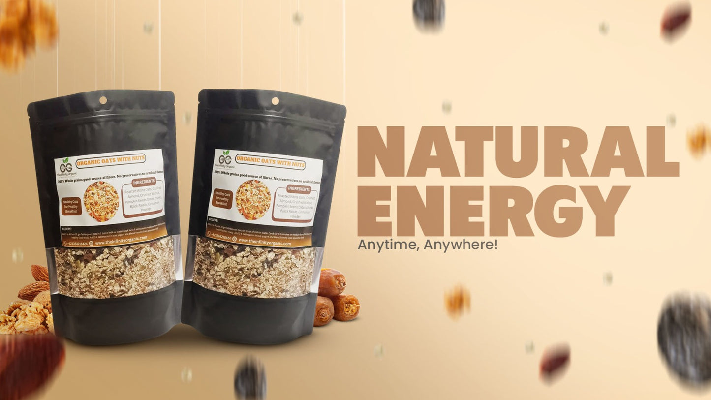 Oats With Nuts Breakfast Essential