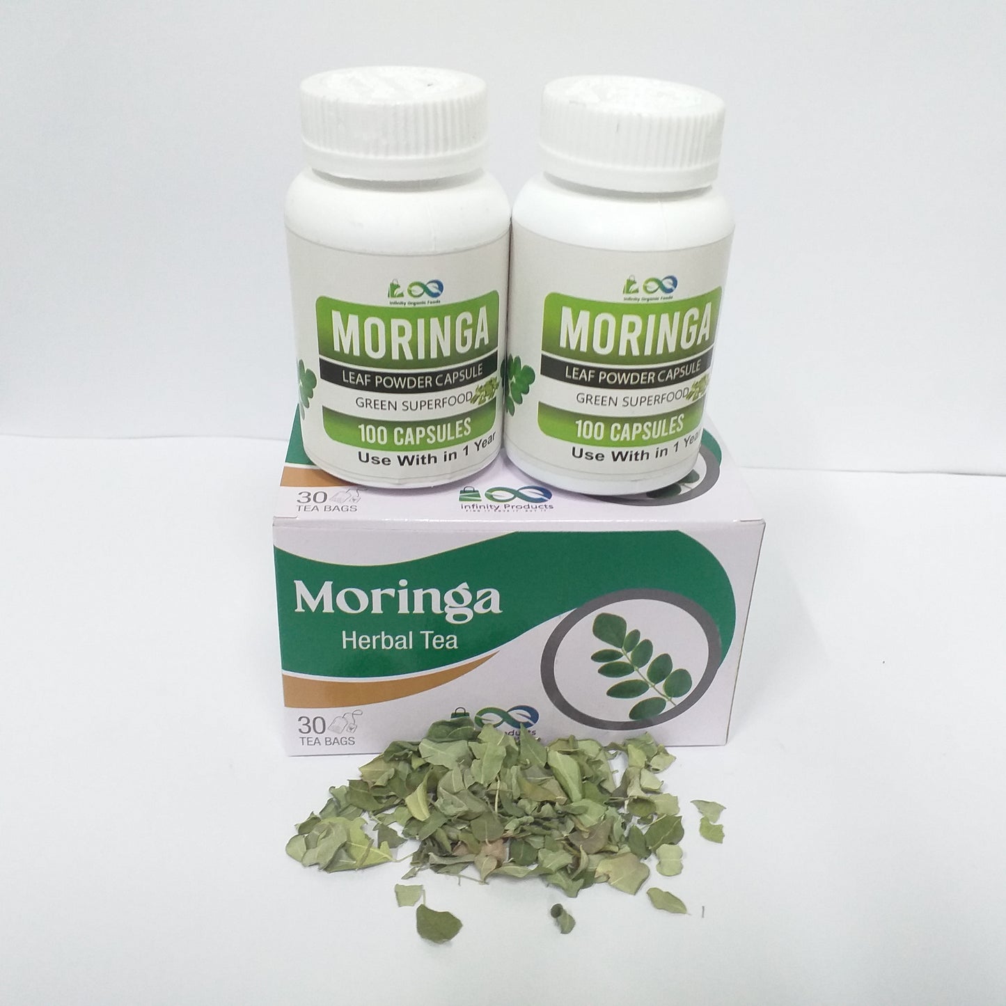 Pack of Moringa Capsules & Tea