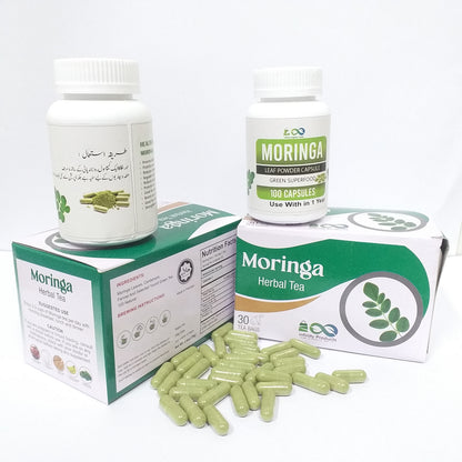 Pack of Moringa Capsules & Tea