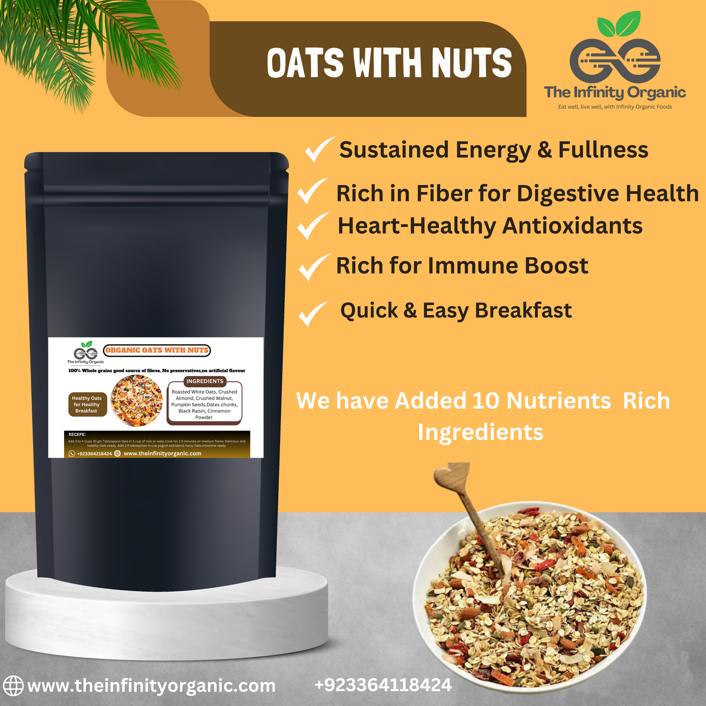 Oats With Nuts