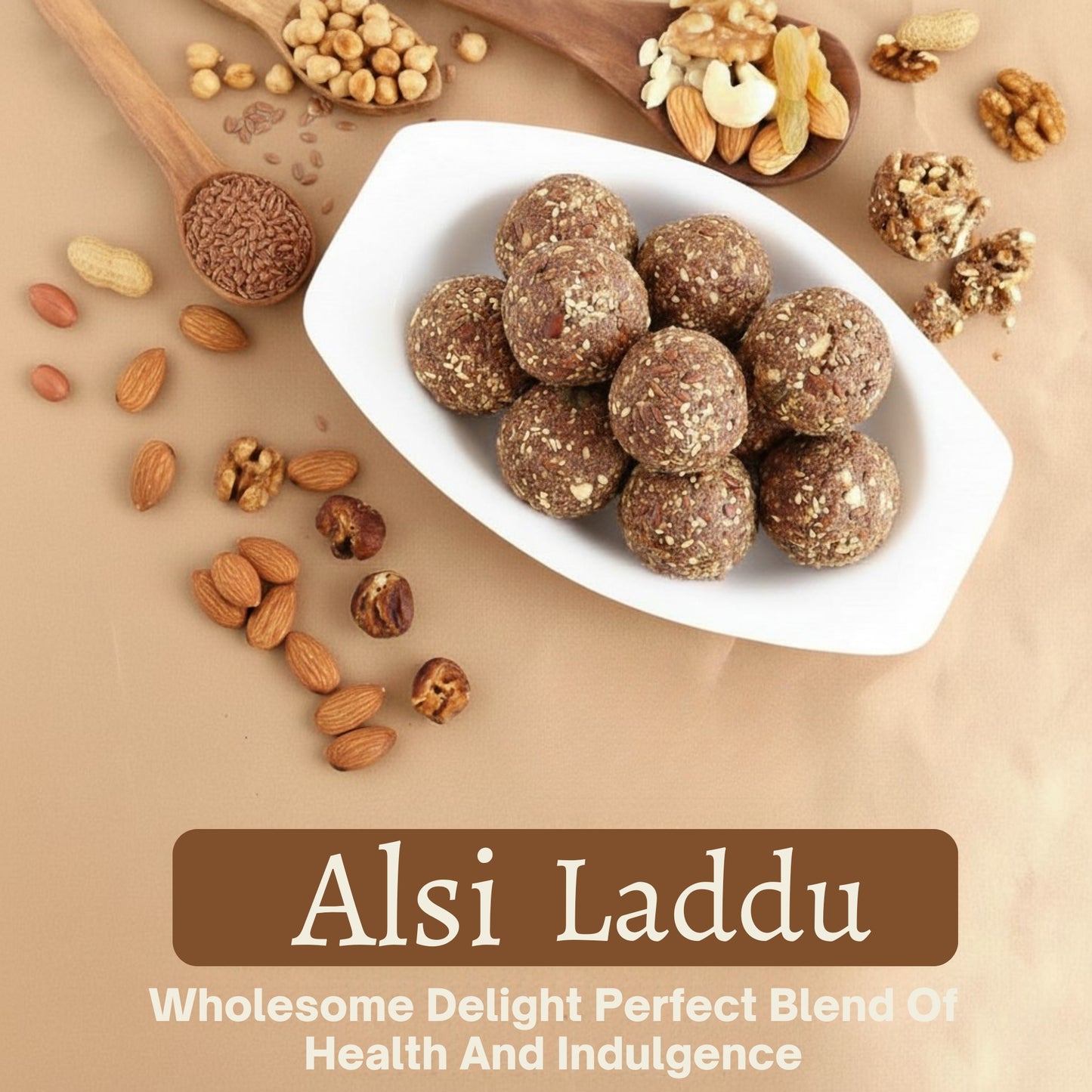 Alsi Laddu & Dry fruits Combo Winter Special