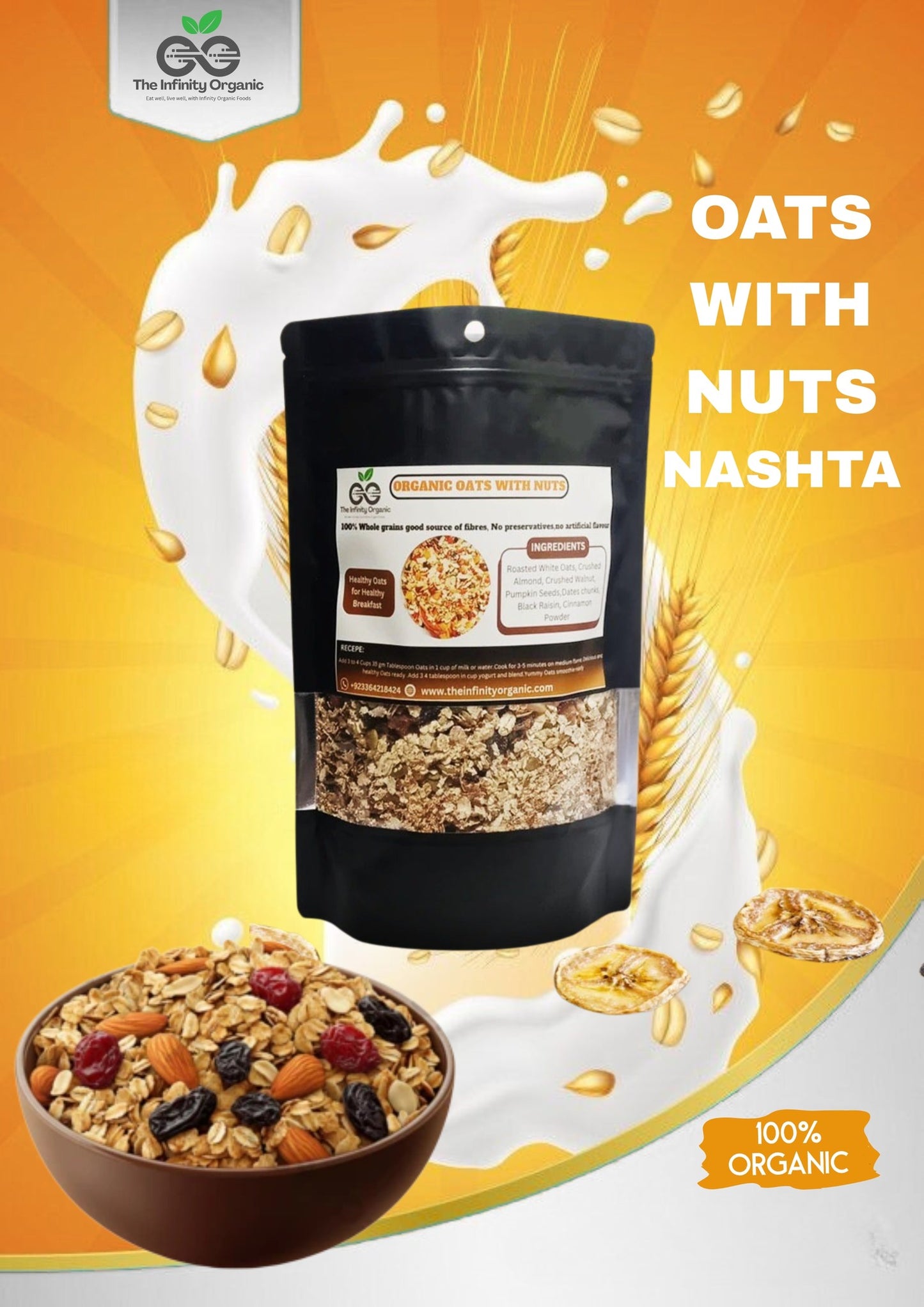 Oats with Nuts Diabetic Special