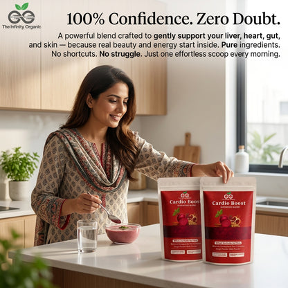 Cardio Boost Beetroot  Superfood Is 100% Organic Blend