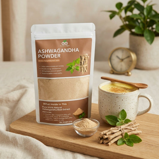 Ashwagandha Powder Best For Stress Relief & Better Saleep