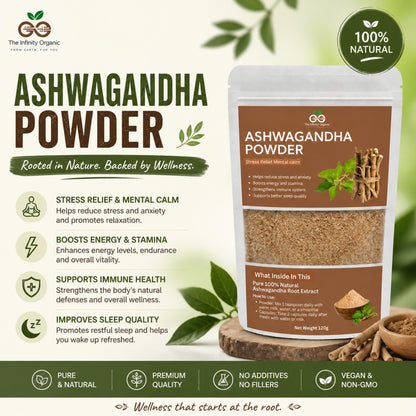 Ashwagandha Powder Best For Stress Relief & Better Saleep