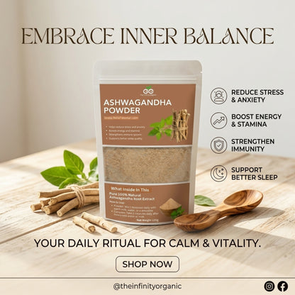 Ashwagandha Powder Best For Stress Relief & Better Saleep