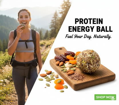 Dates Ladu (Protein Energy Balls)