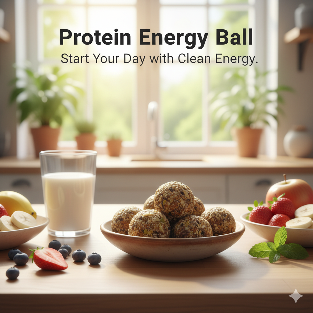 Dates Ladu (Protein Energy Balls)