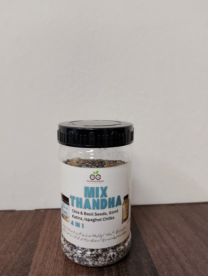 Mix Thandha (Tragacanth Gum + Chia Seeds + Basil Seeds + Ispaghol Chilka)
