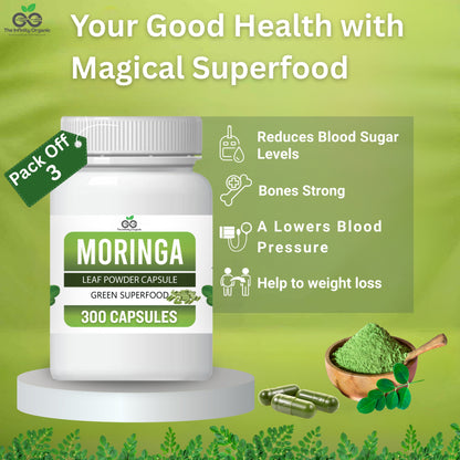 Ashwagandha+Moringa Capsules Bundle Pure Wellness Combo