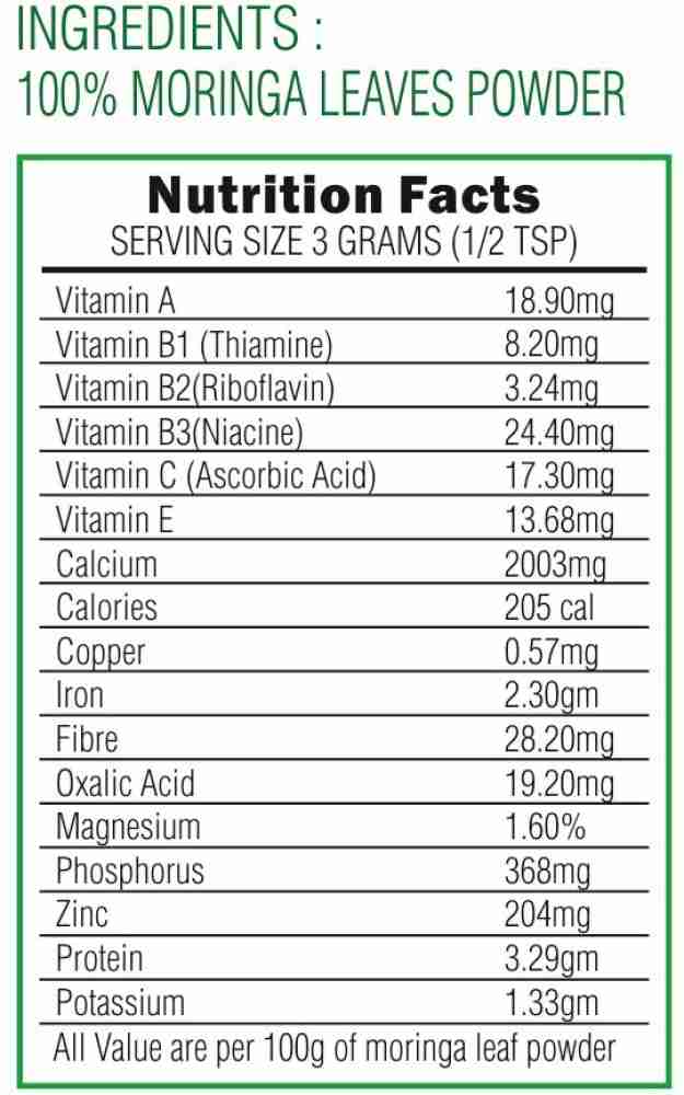 Pack of Moringa & Chia Seeds