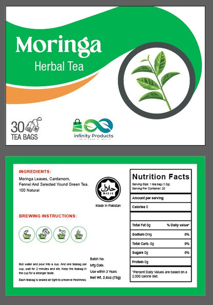 Moringa Herbal Green Tea