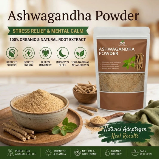 Ashwagandha Powder Best For Stress Relief & Better Saleep