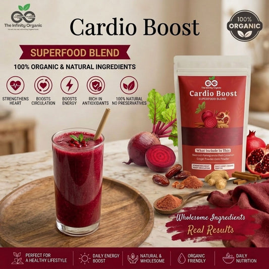 Cardio Boost Superfood Is 100% Organic Blend