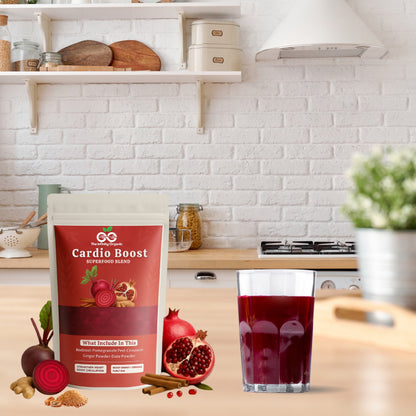 Cardio Boost Superfood Is 100% Organic Blend