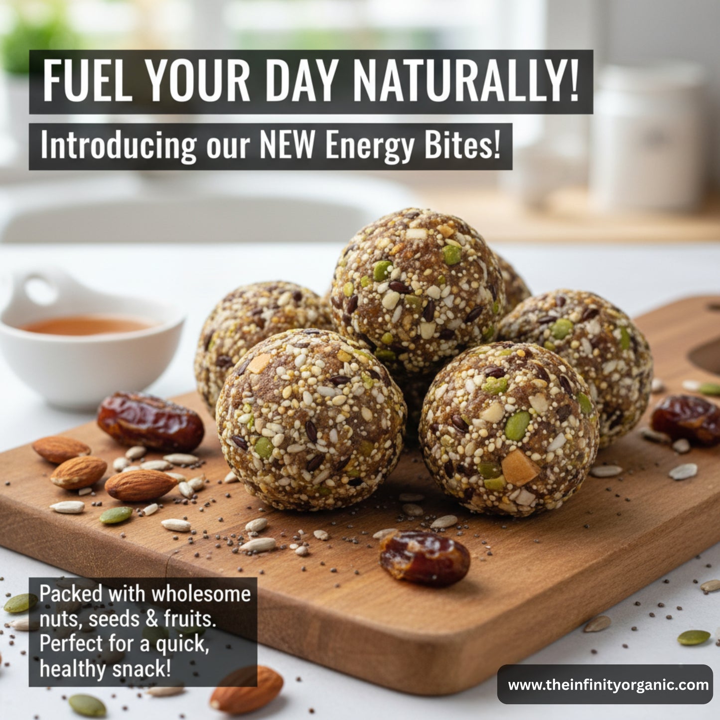 Oats With Nuts & Dates Ladu (Ramzan Special )