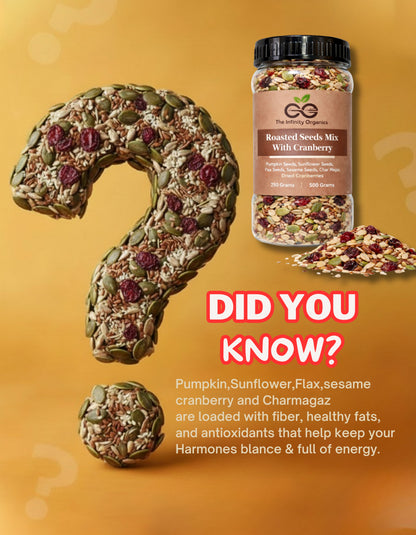 Cranberry Roasted Super Mix Seeds