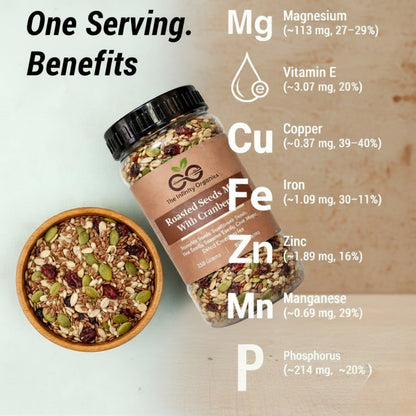 Cranberry Roasted Super Mix Seeds