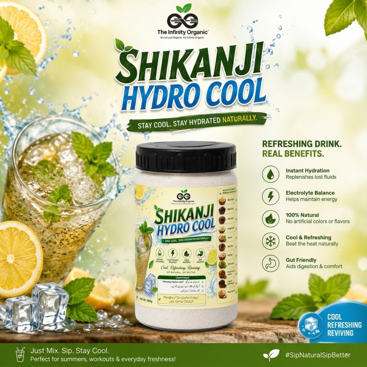 Shikanji Hydro Cool Natural Cooling