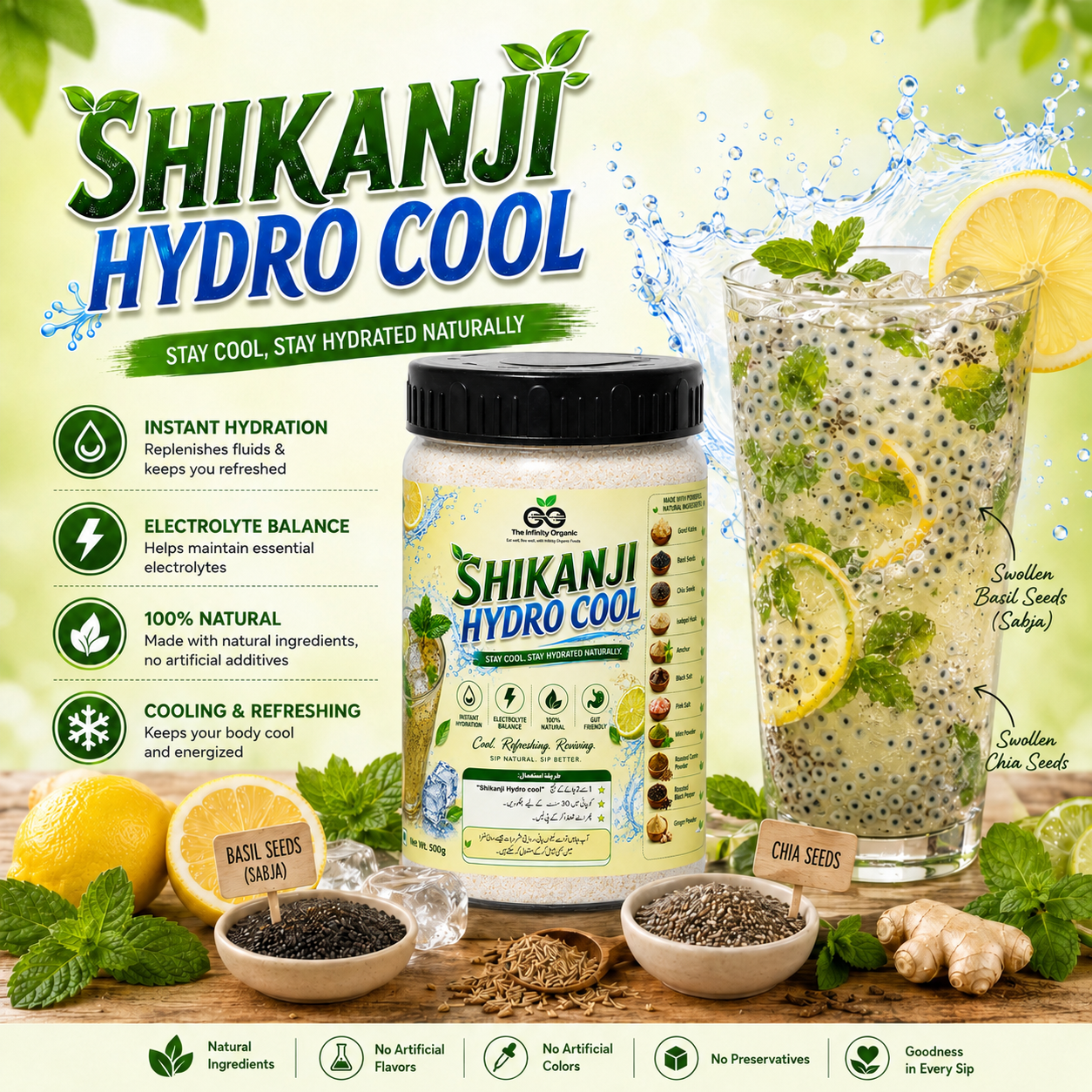 Shikanji Hydro Cool Natural Cooling